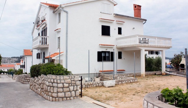One bedroom apartment with terrace and sea view Barbat, Rab (A-5015-b)