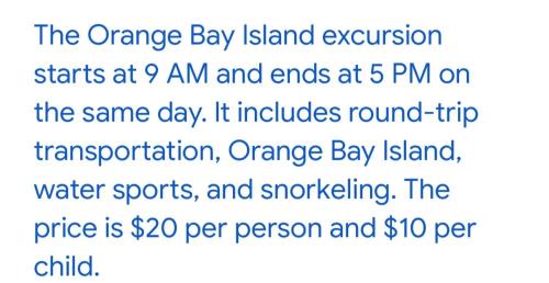 Orange bay