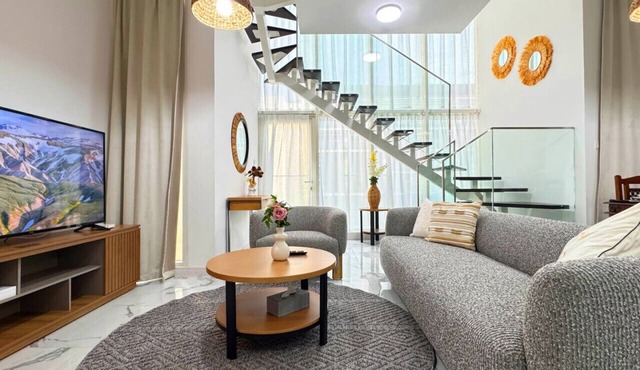 Refined 2BR Escape w/Pool & Parking - Masdar