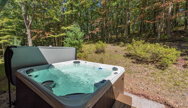 Rustic Deep Creek Cabin w/Fire Pit & Hot Tub
