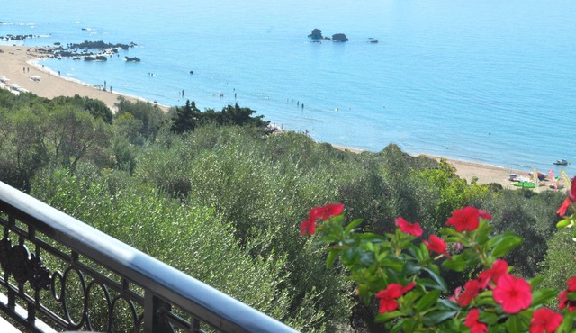 Studio Apartments with pool Panorama sea view Pelekas Beach Corfu