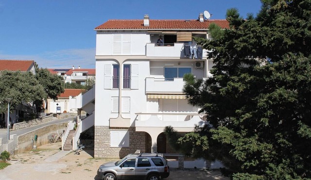 Studio flat with air-conditioning Novalja, Pag (AS-9349-b)