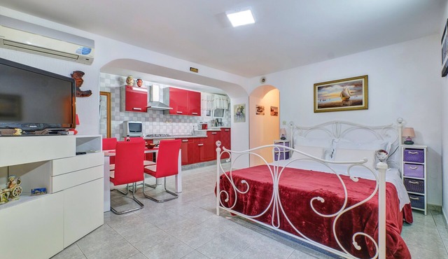 Studio flat with terrace Nerezine, Lošinj (AS-8049-b)