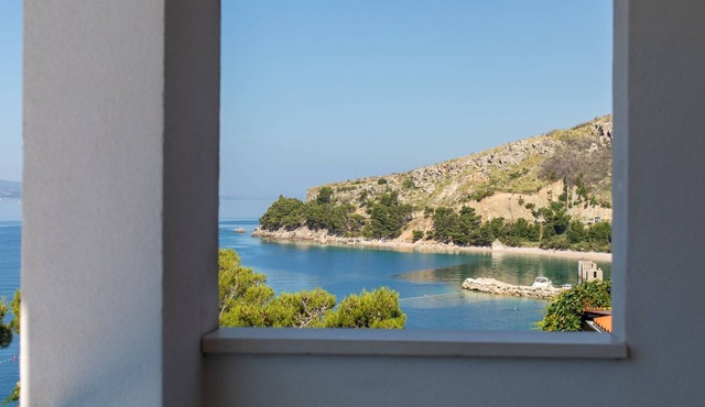 Studio flat with terrace and sea view Medići, Omiš (AS-1046-d)
