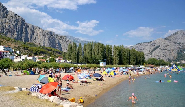 Studio flat with terrace Omiš (AS-4654-b)