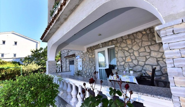 Studio for 2 people, quiet location, barbecue facilities