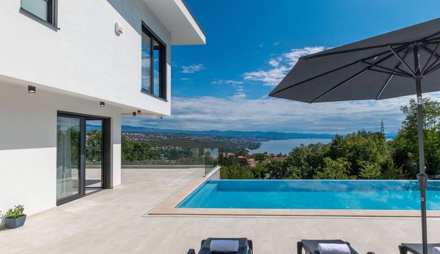 Stunning private villa for 10 guests with private pool, hot tub, A/C, WIFI, TV and terrace