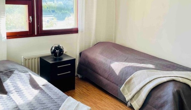 Stylish Bright Downtown Apartments w Sauna&Balcony
