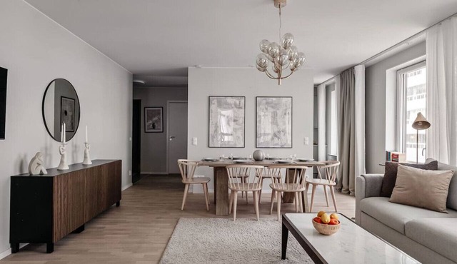 Stylish Waterfront Apt Stockholm