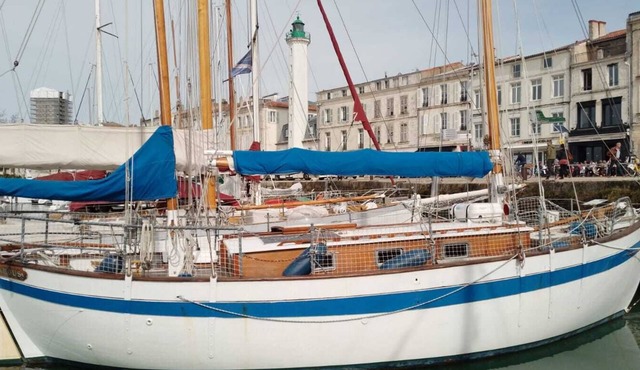 Superb old rigging in La Rochellen