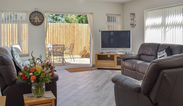 This pet-friendly property is family retreat.