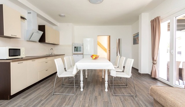 Three bedroom apartment with terrace and sea view Soline, Krk (A-9715-a)