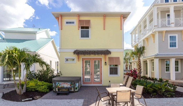 Timeless Tropical Retreat: Choice Margaritaville Cottage w/Private Hot Tub