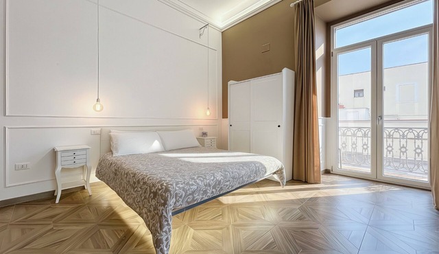 Triple Room 'Orchidea Celeste' with Sea View, Wi-Fi and Air Conditioning