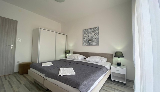 Two bedroom apartment with balcony and sea view Povile, Novi Vinodolski (A-14491-a)