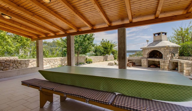 Two bedroom apartment with terrace and sea view Nerezine, Lošinj (A-11815-c)