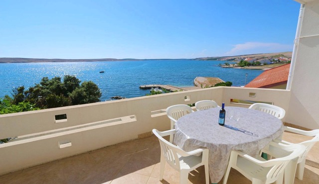 Two bedroom apartment near beach Kustići (Pag) (A-4086-a)