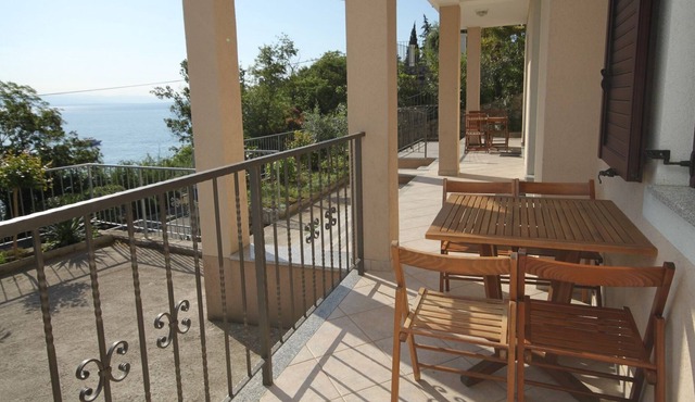Two bedroom apartment near beach Medveja, Opatija (A-7719-a)