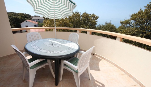 Two bedroom apartment near beach Cove Mulobedanj, Pag (A-6275-b)