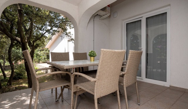 Two bedroom apartment with terrace Mandre (Pag) (A-16836-a)