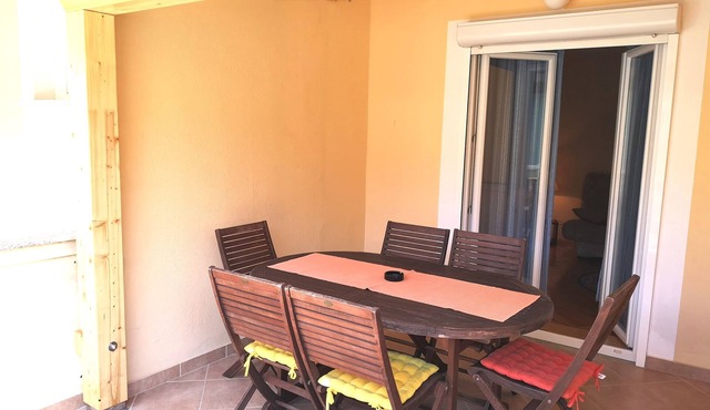 Two bedroom apartment with a swimming pool Banjol, Rab (A-11382-d)