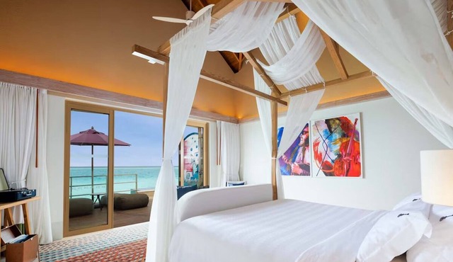 Ultimate Maldives Retreat: Amplified Fun & Iconic Music Decor