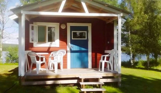 Vacation directly on the lake in Lapland