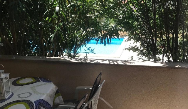 Vila Anica apartment complex with beautiful pool