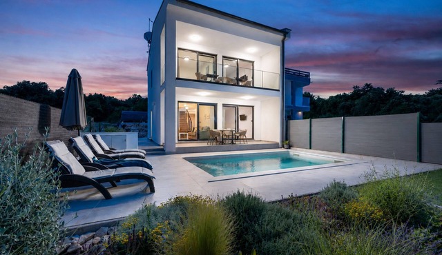 Villa Artec with Sea View and Private Pool