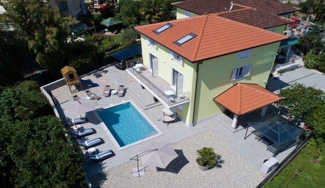 Villa Lorenzo with private pool in city center just few minutes walk to the sea