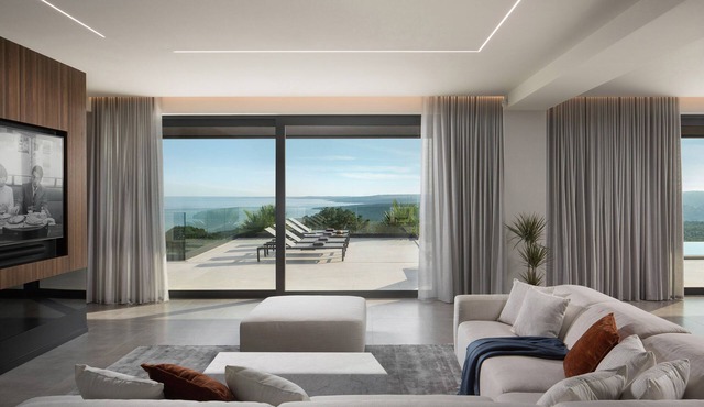 Villa Panoramica Luxurious villa on the east coast of Istria with private pool