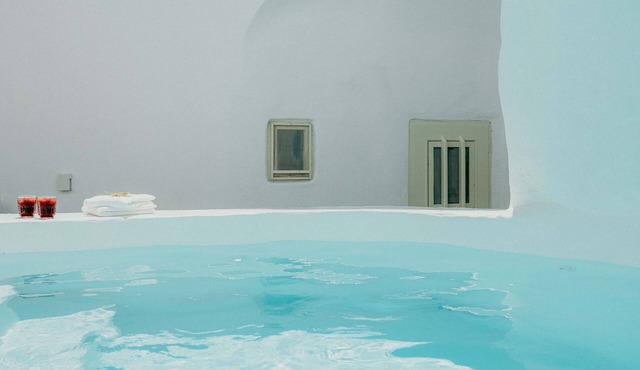 "Villa Patitiri" cave house with private pool, Megalochori village, Santorini