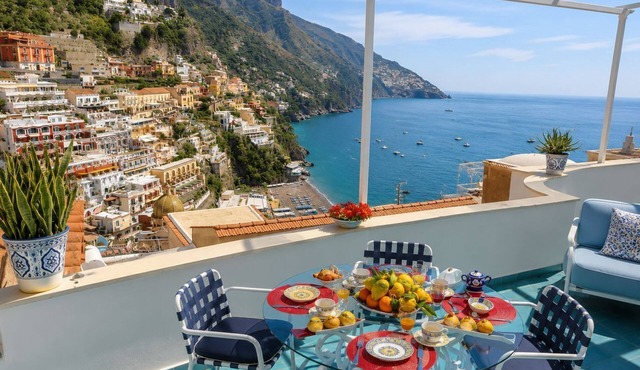 Villa Positano with sea view