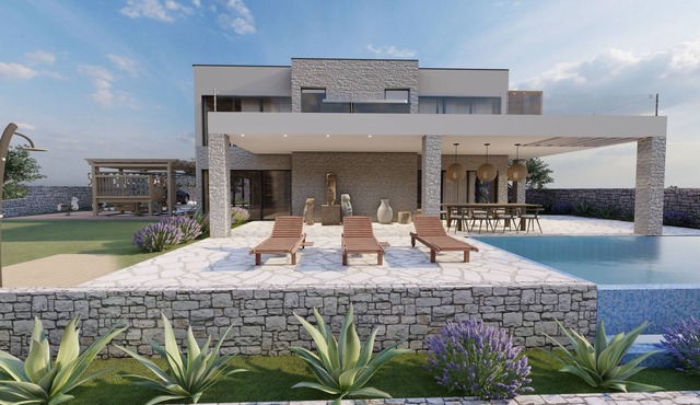 Villa Saphir a jewel on the Adriatic in 2nd row to the sea 6% opening discount!