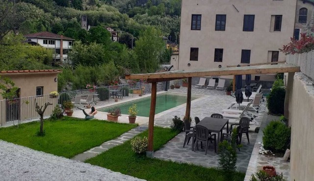 Villa Ulqini. Riverside Villa Bagni Di Lucca.