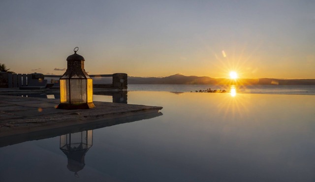 Villa With Swimming Pool In Front Of Almost Private Beach