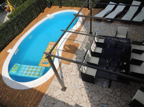 Welcoming Villa in Vantačići with Pool and Sea View