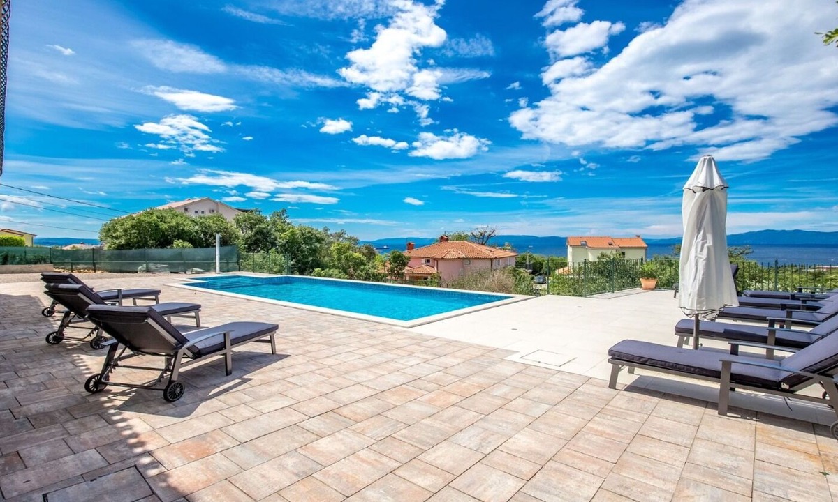 Kostrena Apartment | Apartment Kostrena - with pool: A1(5) - Kostrena, Kvarner, Croatia