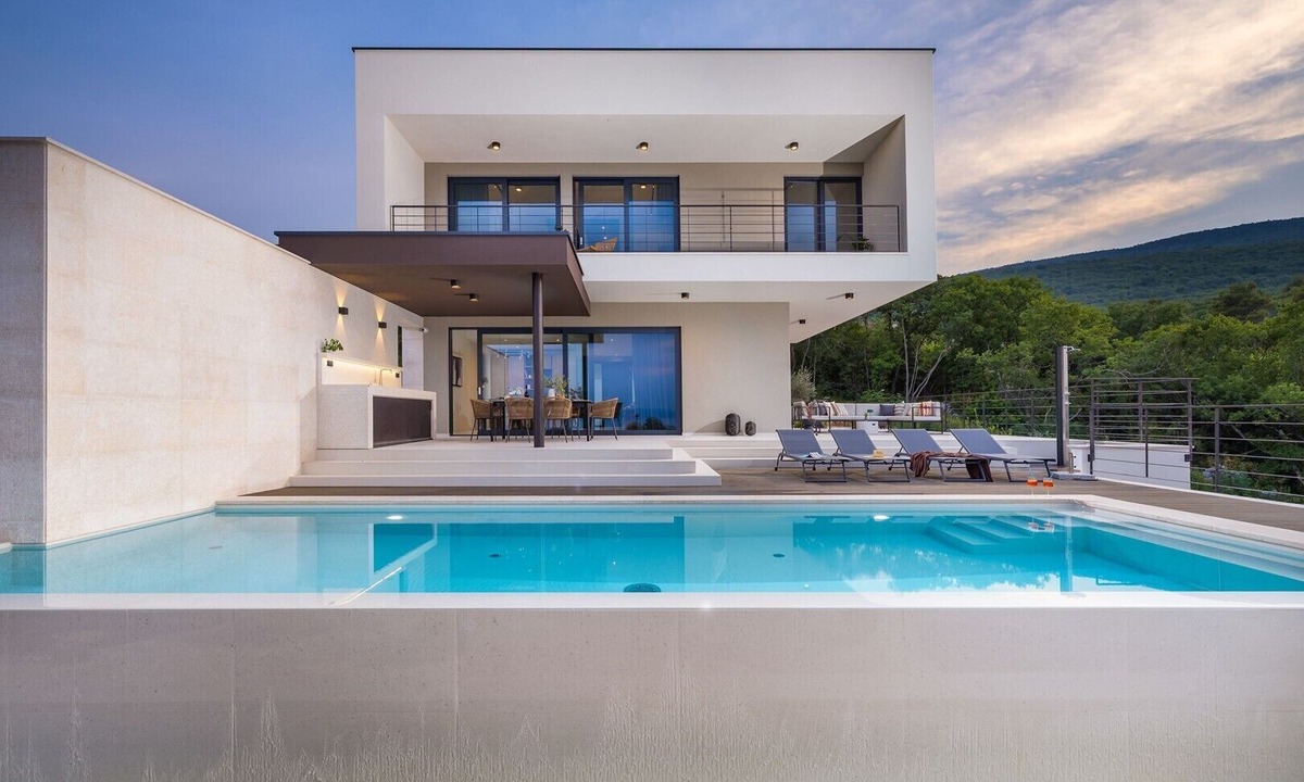 Drenje Villa | Villa Serenis – Elegant Modern Villa with Private Pool and Stunning Sea View