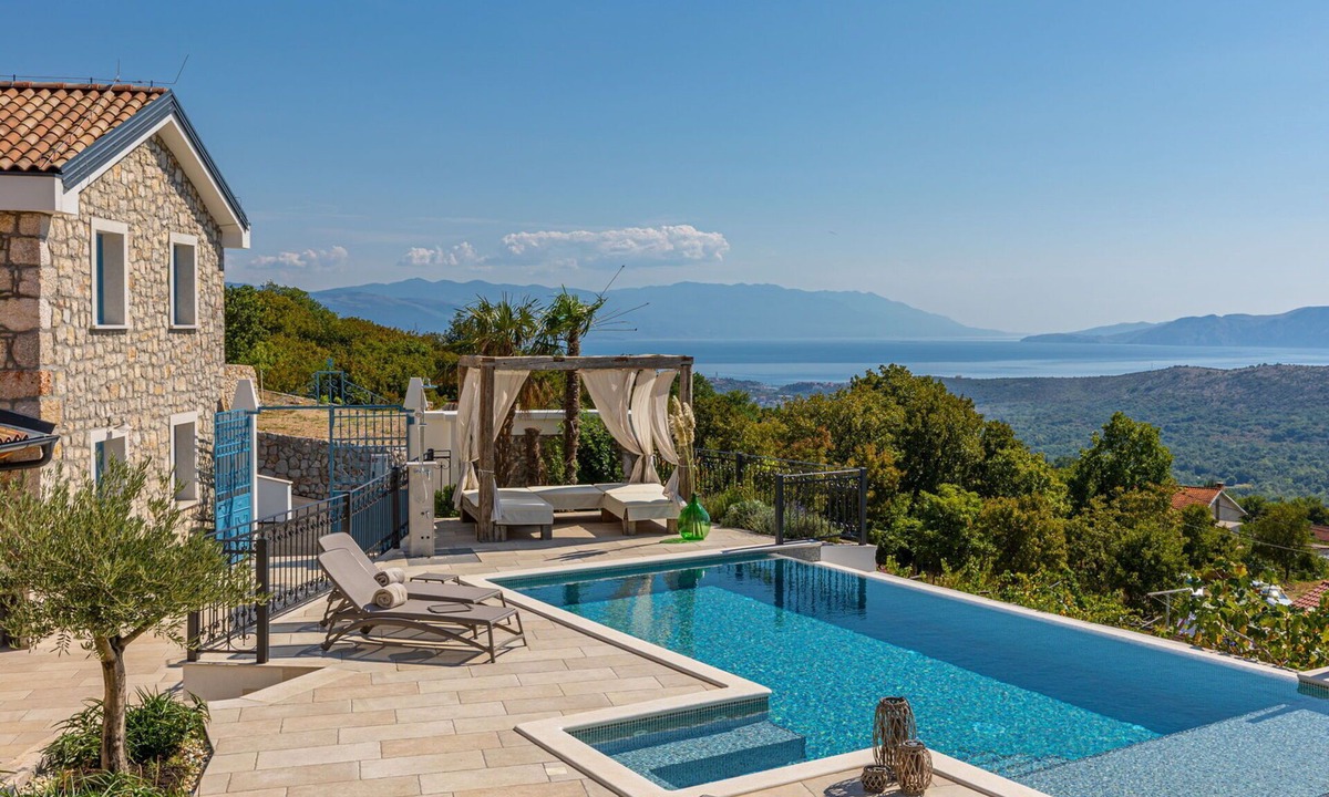 Bribir Villa | Wonderful private villa for 10 people with A/C, WIFI, private pool, TV and terrace