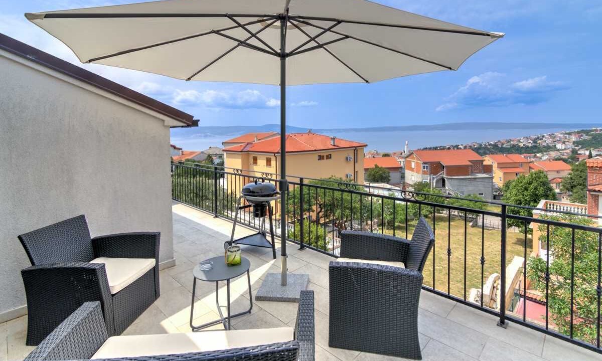 Photo of Patio Balcony in Novi Vinodolski